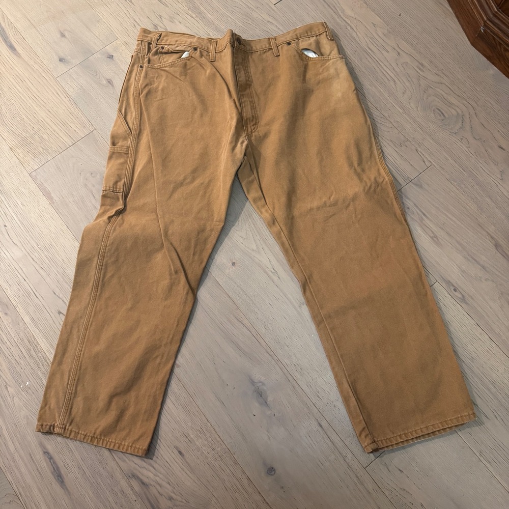 Dickies Men's Carpenter Work Pants 44x30‎ Cotton Durable